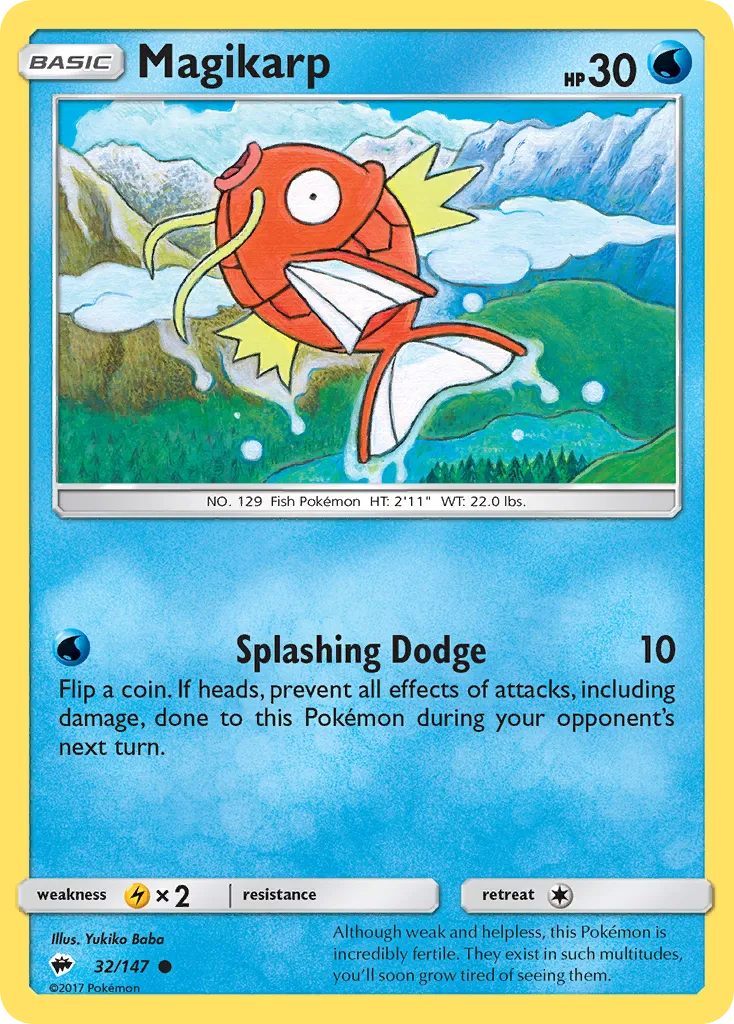 Magikarp #32, Burning Shadows