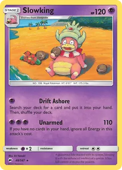 Slowking #48, Burning Shadows