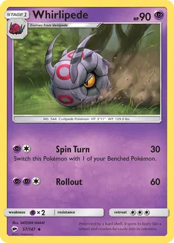 Whirlipede #57, Reverse Foil