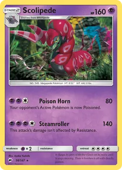 Scolipede #58, Reverse Foil