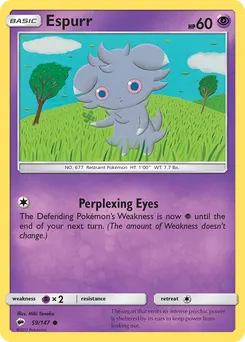 Espurr #59, Standard