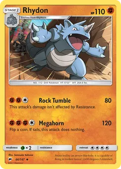 Rhydon #66, Reverse Foil