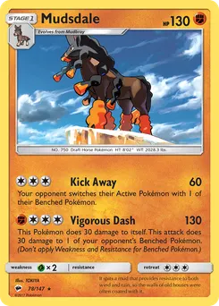 Mudsdale #78, Burning Shadows