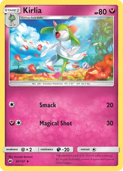 Kirlia #92, Reverse Foil