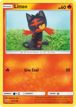 Litten #15, Reverse Foil