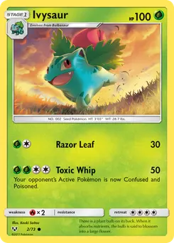 Ivysaur #2, Reverse Foil