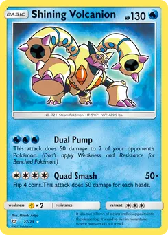 Shining Volcanion #27, Missing Texture Error
