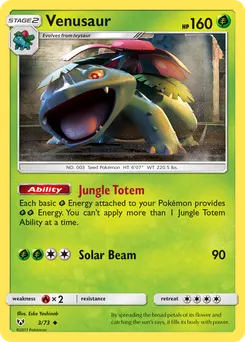 Venusaur #3, Reverse Foil