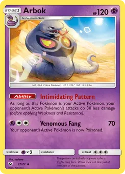 Arbok #37, Reverse Foil