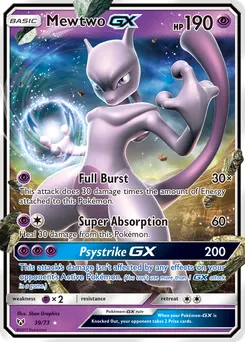 Mewtwo-GX #39, Standard