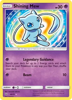Shining Mew #40, Standard