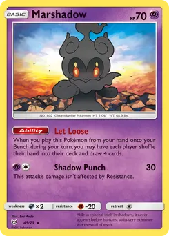 Marshadow #45, Reverse Foil