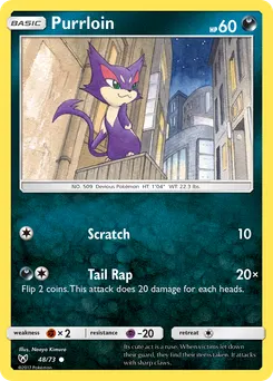 Purrloin #48, Reverse Foil