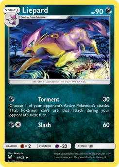 Liepard #49, Reverse Foil