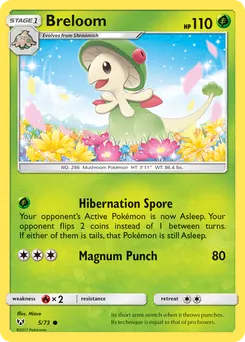 Breloom #5, Reverse Foil