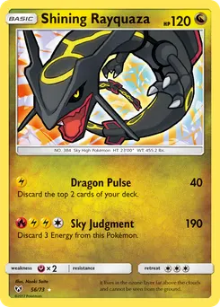 Shining Rayquaza #56, Standard