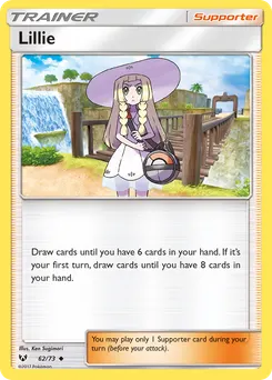 Lillie #62, Reverse Foil