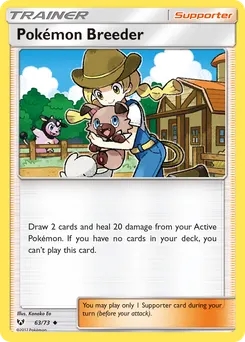 Pokémon Breeder #63, Reverse Foil