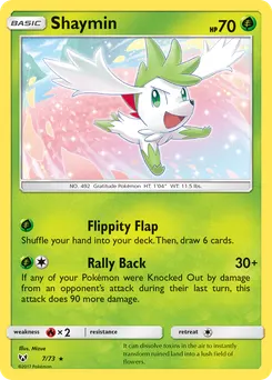 Shaymin #7, Reverse Foil