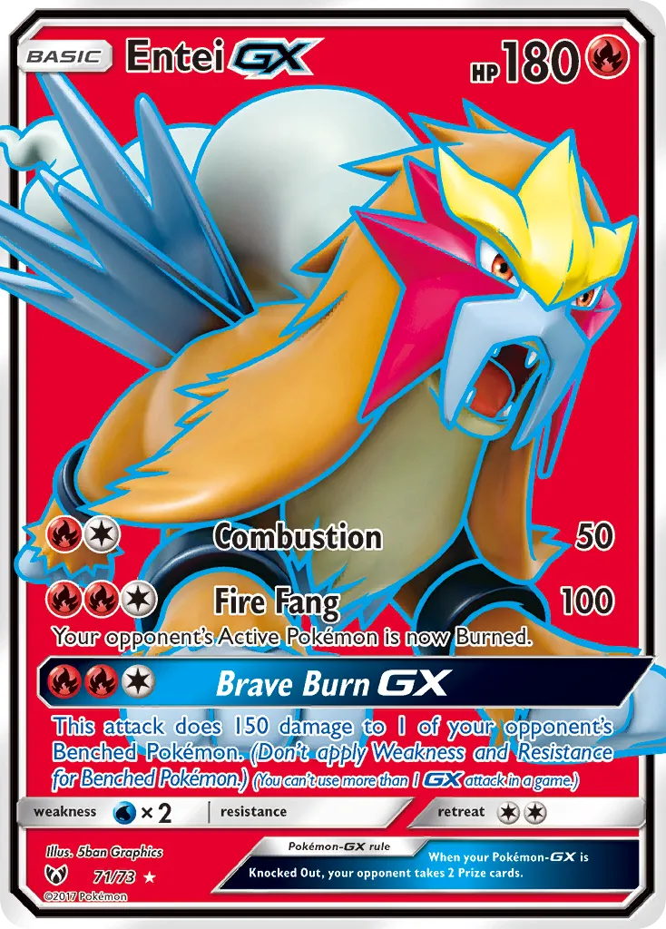 Entei-GX #71, Shining Legends