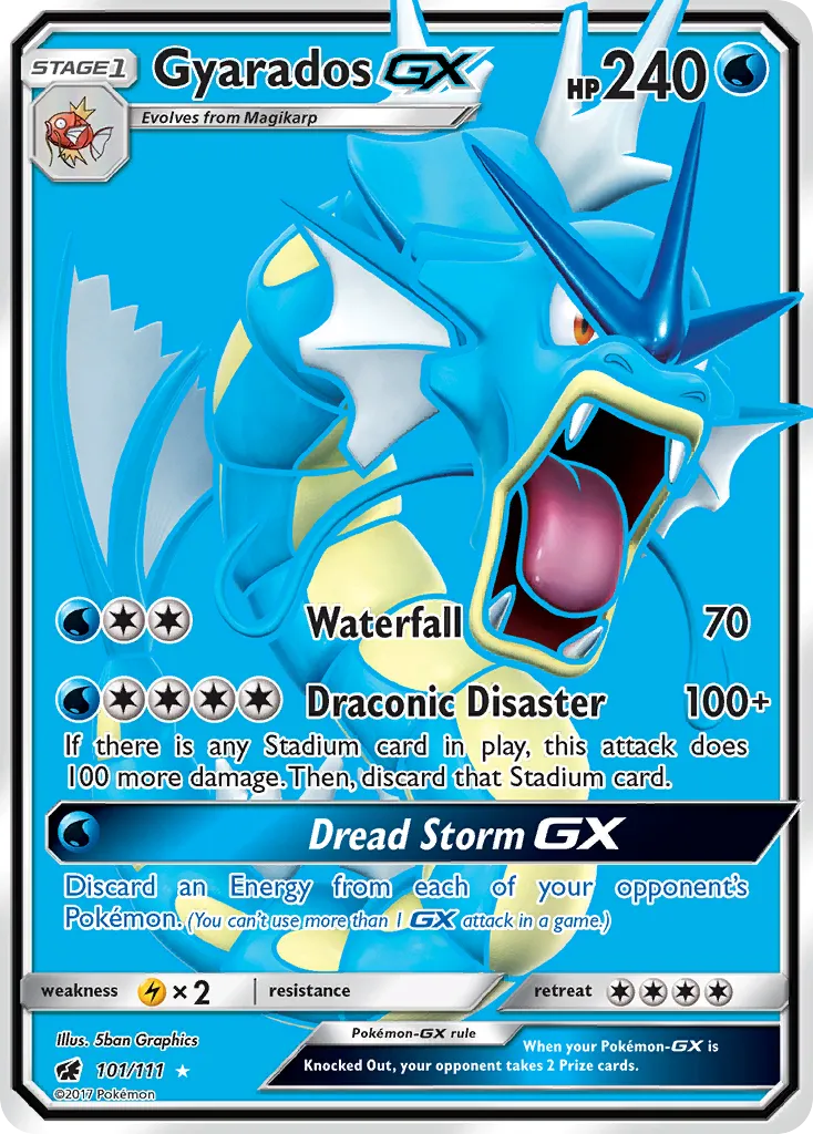 Gyarados-GX #101, Crimson Invasion