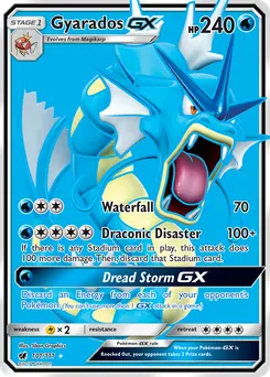 Gyarados-GX #101, Standard