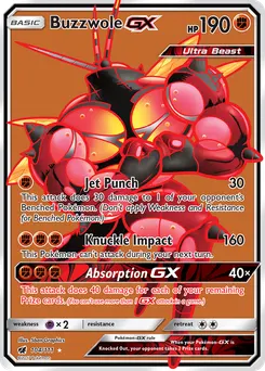 Buzzwole-GX #104, Standard