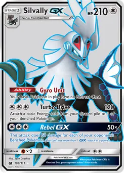 Silvally-GX #108, Standard