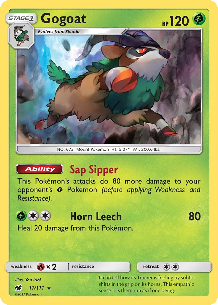 Gogoat #11, Crimson Invasion Reverse Foil