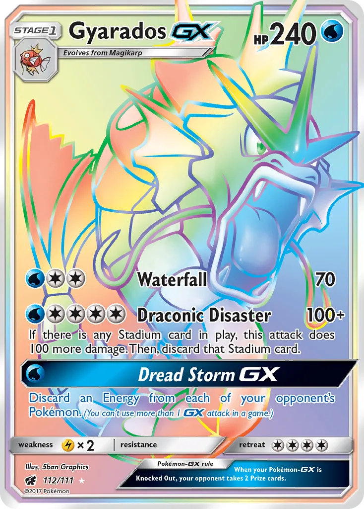 Gyarados-GX #112, Crimson Invasion Secret