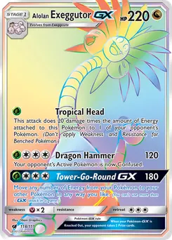 Alolan Exeggutor-GX #118, Secret