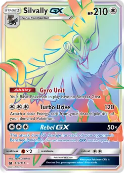 Silvally-GX #119, Secret
