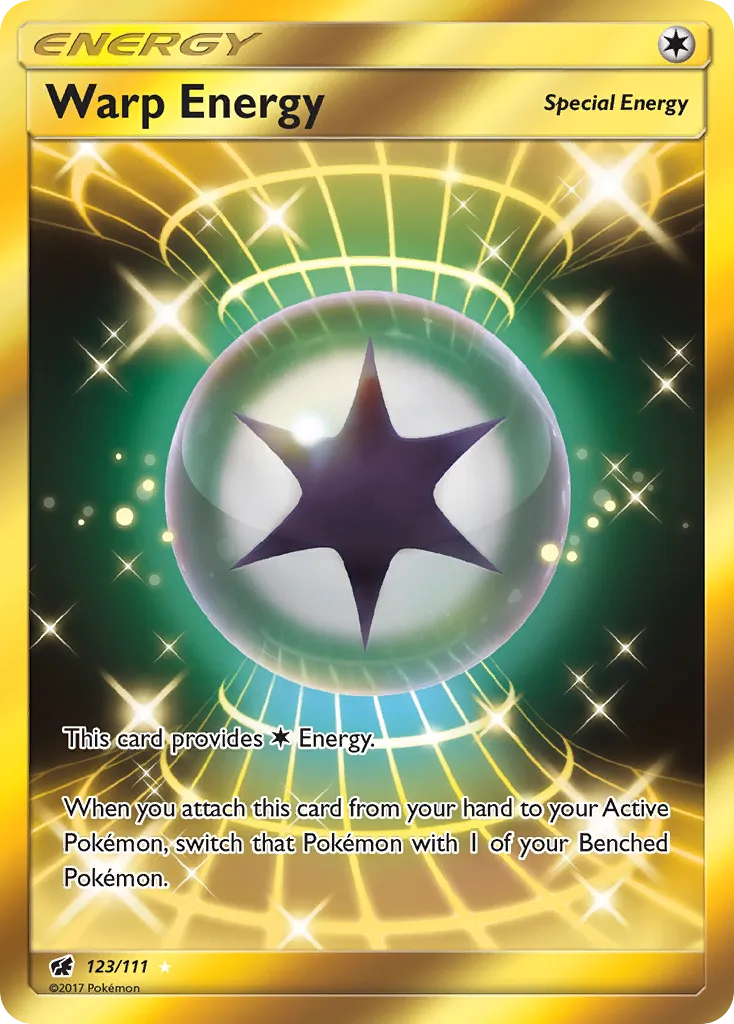 Warp Energy #123, Crimson Invasion Secret