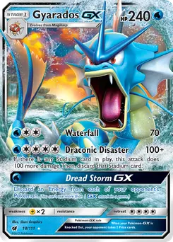 Gyarados-GX #18, Standard