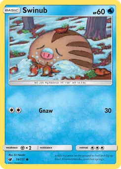 Swinub #19, Reverse Foil