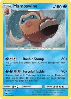 Mamoswine #21, Reverse Foil