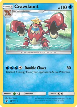 Crawdaunt #25, Reverse Foil