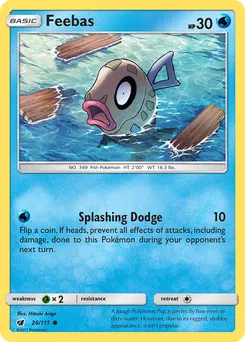 Feebas #26, Reverse Foil