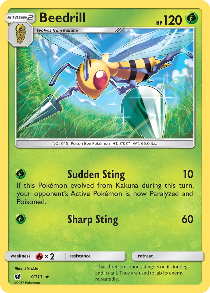 Beedrill #3, Crimson Invasion