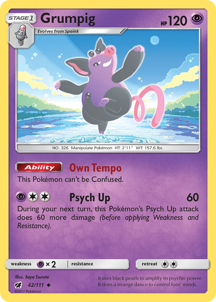 Grumpig #42, Crimson Invasion