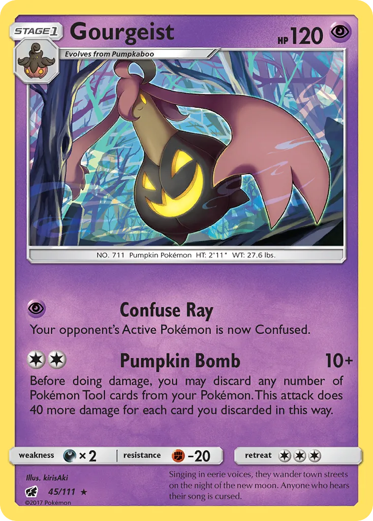 Gourgeist #45, Crimson Invasion