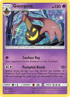 Gourgeist #45, Reverse Foil