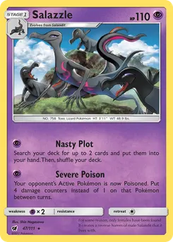 Salazzle #47, Reverse Foil