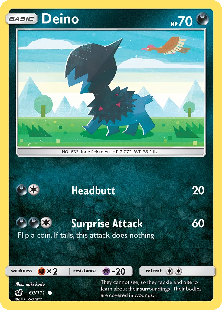 Deino #60, Crimson Invasion Reverse Foil