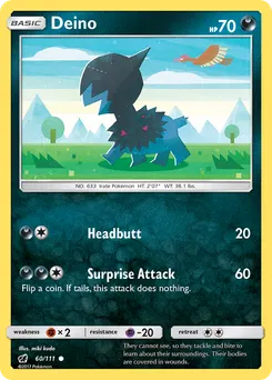 Deino #60, Reverse Foil