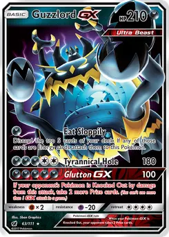 Guzzlord-GX #63, Standard