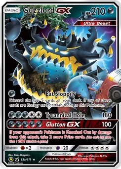 Guzzlord-GX #63a, Yellow A Alternate Art