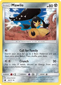 Mawile #64, Reverse Foil