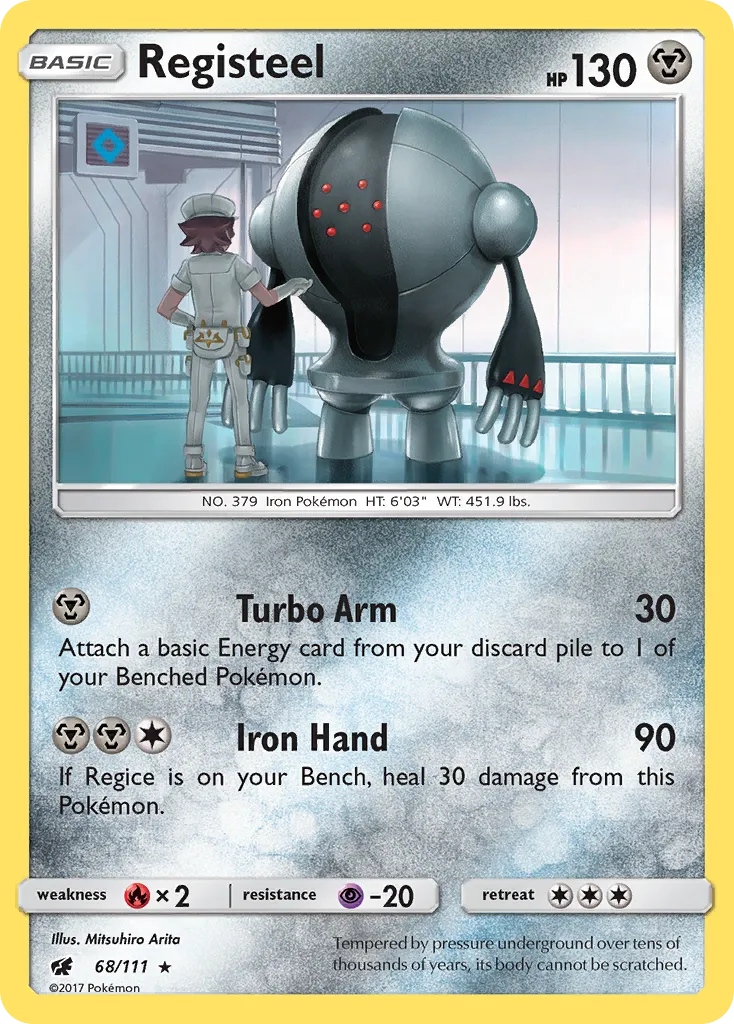 Registeel #68, Crimson Invasion Cosmos