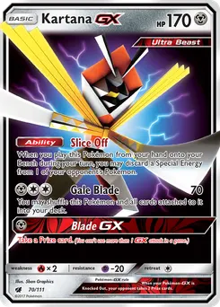Kartana-GX #70, Standard
